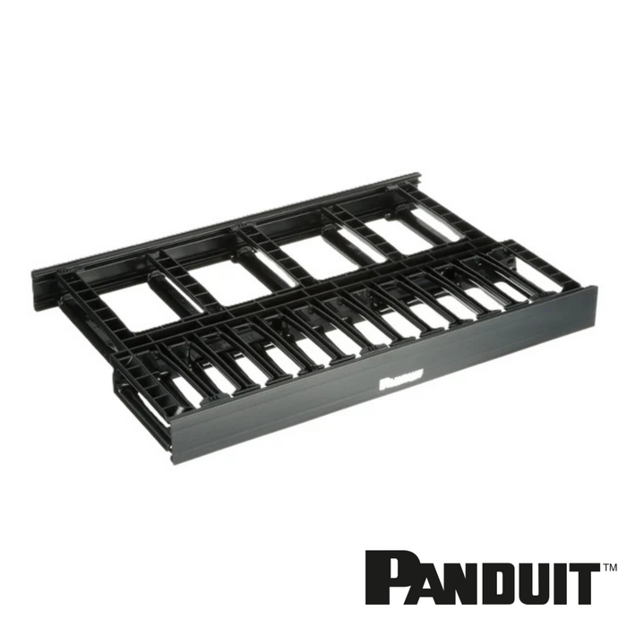 PANDUIT NetManager™ High Capacity Horizontal Cable Manager Double Sided | 1RU