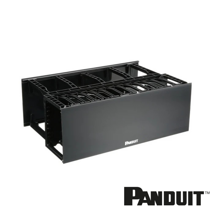 PANDUIT NetManager™ High Capacity Horizontal Cable Manager Double Sided | 4RU