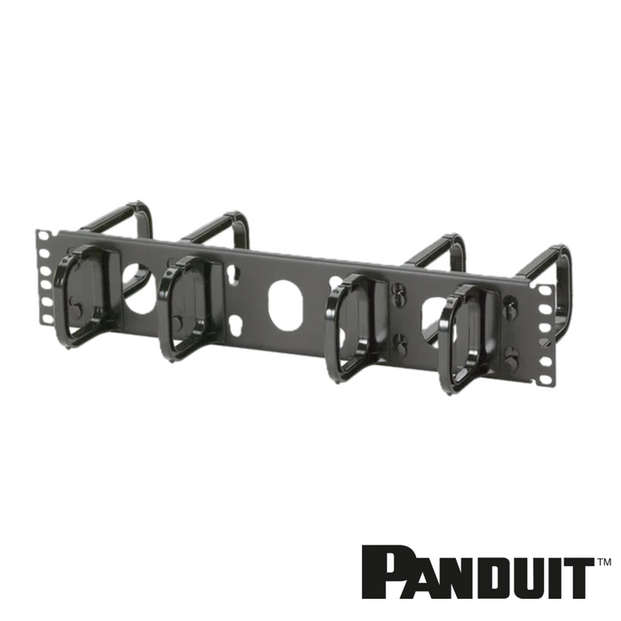 PANDUIT Open-Access™ Horizontal Cable Manager Double Sided | 2RU