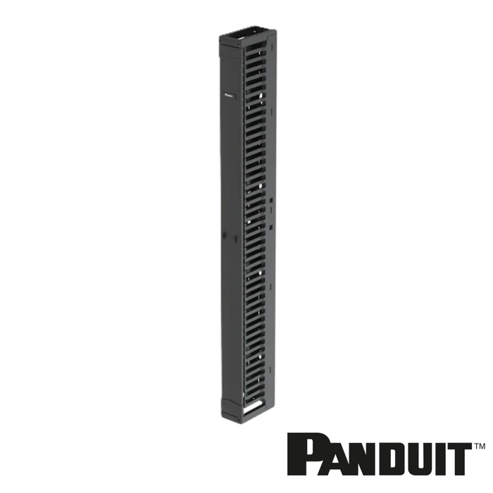 PANDUIT PatchRunner™ 2 Vertical Cable Manager Single-Sided | 6" Wide | 45RU