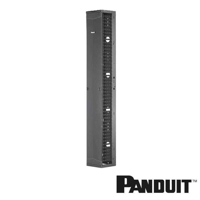 PANDUIT PatchRunner™ 2 Vertical Cable Manager Single-Sided | 10" Wide | 45RU