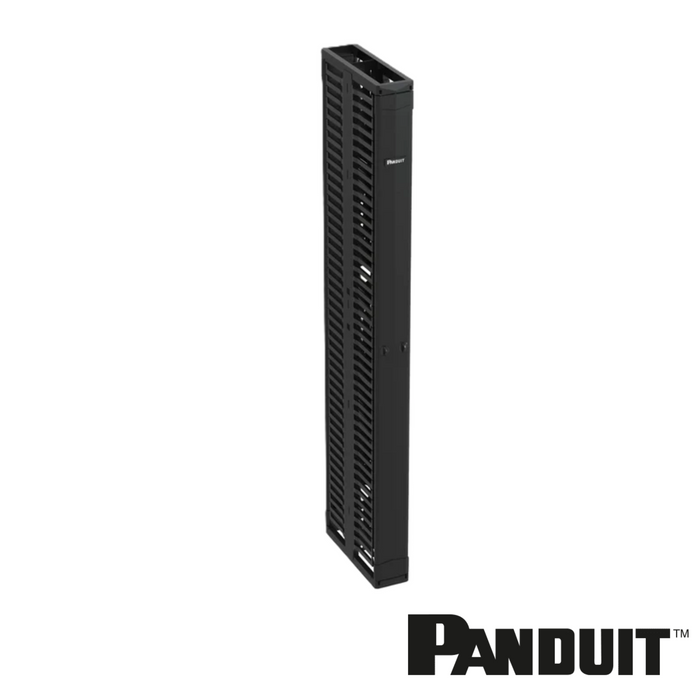 PANDUIT PatchRunner™ 2 Vertical Cable Manager Double-Sided | 6" Wide | 45RU