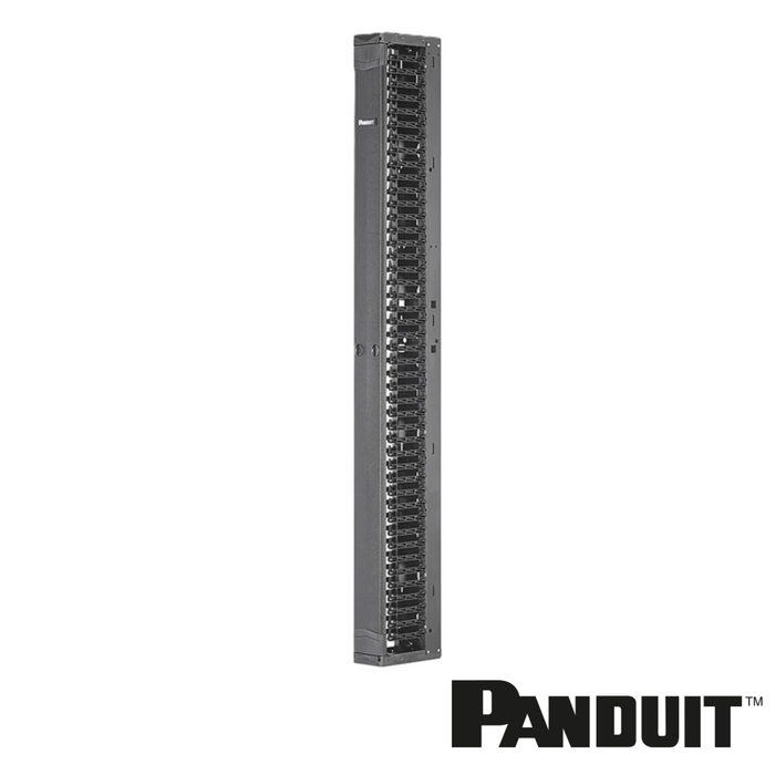 PANDUIT PatchRunner™ 2 Vertical Cable Manager Single-Sided | 6" Wide | 52RU