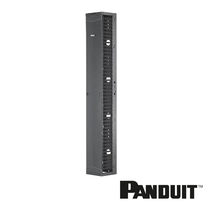 PANDUIT PatchRunner™ 2 Vertical Cable Manager Single-Sided | 10" Wide | 52RU