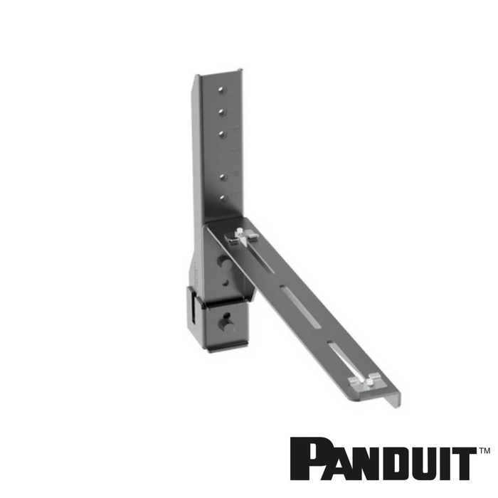 PANDUIT FiberRunner® QuickLock™ Bracket | Adjustable for Ladder Rack| For 12x4 Systems