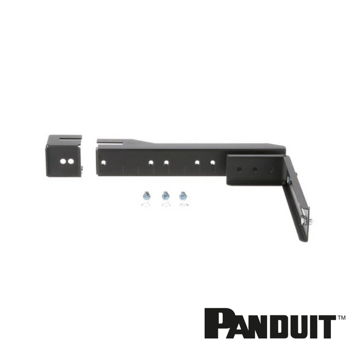 PANDUIT FiberRunner® QuickLock™ Adjustable Ladder Rack Bracket | For 4x4 and 6x4 Systems