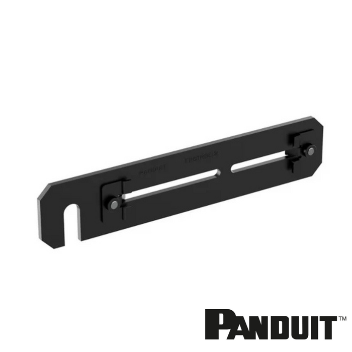 PANDUIT FiberRunner® QuickLock™ Existing Threaded Rod Bracket | 0.5" Threaded Rod | For 4x4 and 6x4 Systems