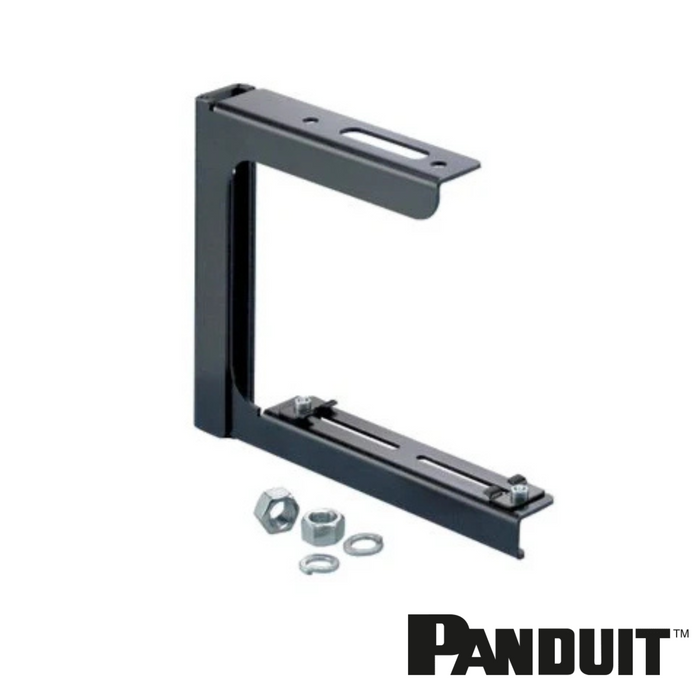 PANDUIT FiberRunner® QuickLock™ Bracket | Adjustable C Type for 12mm Rod | For 4x4 and 6x4 Systems