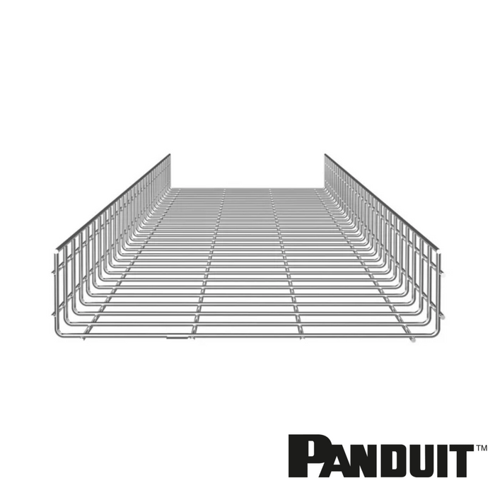 PANDUIT Wire Basket 4" x 18" | Electro Zinc