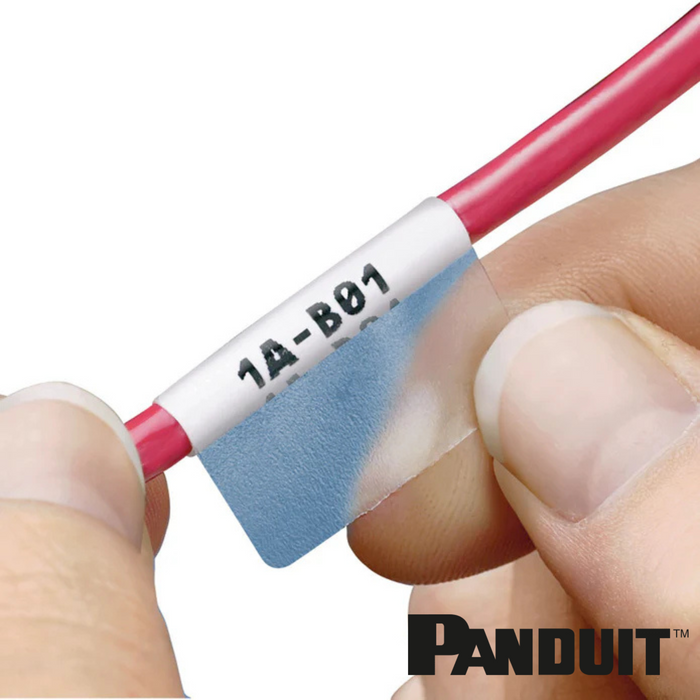 PANDUIT Vinyl P1 Self-Laminating Label Cassette | 1 x 1.5