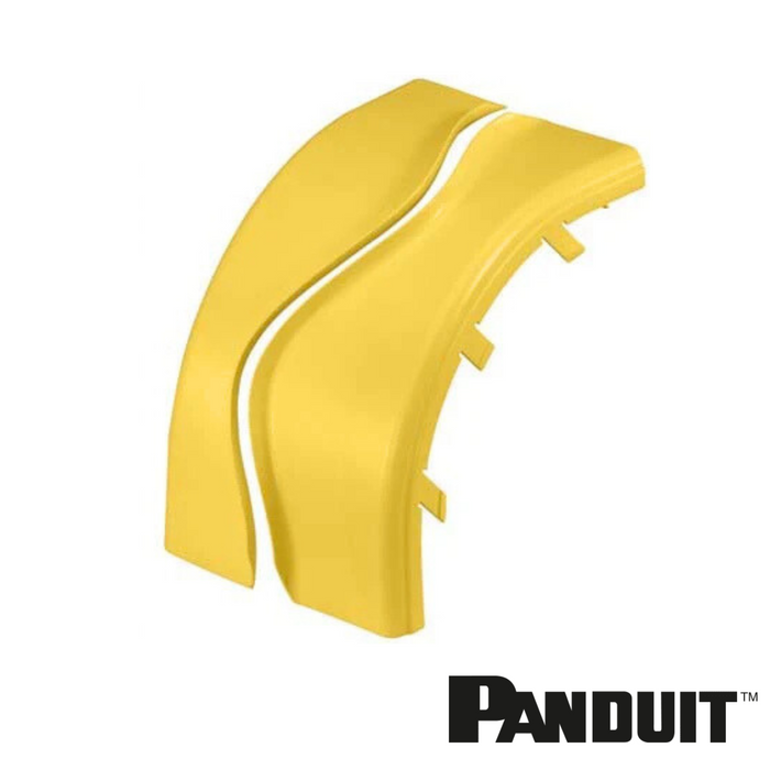 PANDUIT FiberRunner® Outside Vertical Right-Angle Split Cover | 6x4