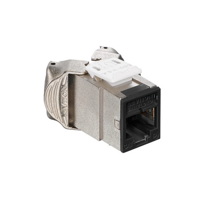 LEVITON Atlas X1 Cat6A Quickport Jack | Shielded | Selector