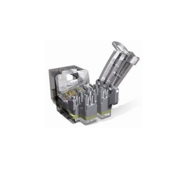 LEVITON Cat6Plus Snap-in Tool-Free Jack | Unshielded