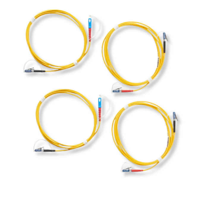 Fluke Networks Singlemode SC-LC Test Reference Cord Kit (Metal LC)
