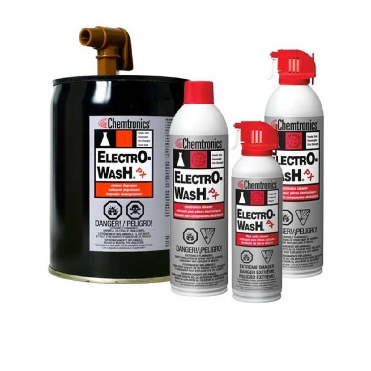 Chemtronics Electrowash PX Fibre Optic Cleaning Spray — Networks Centre