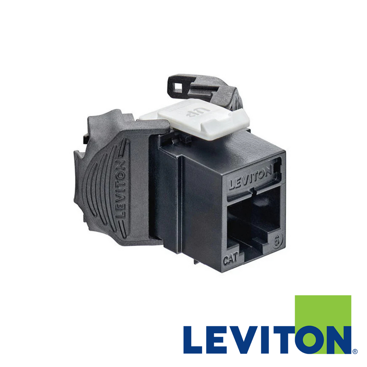 Ax0 LEVITON AX0 Cat6 Quickport Jack | UTP — Networks Centre