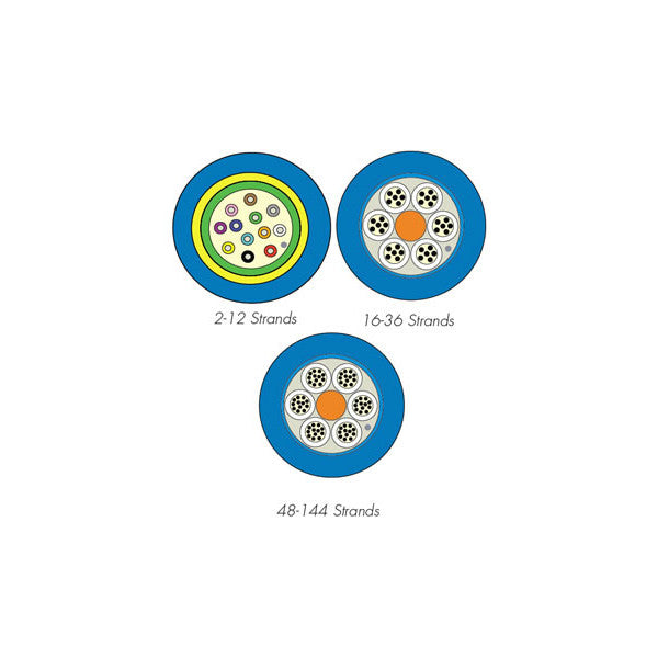 Siemon Xglo Loosetube Fibre SMF 0S2 LSOH 1 Blue — Networks Centre