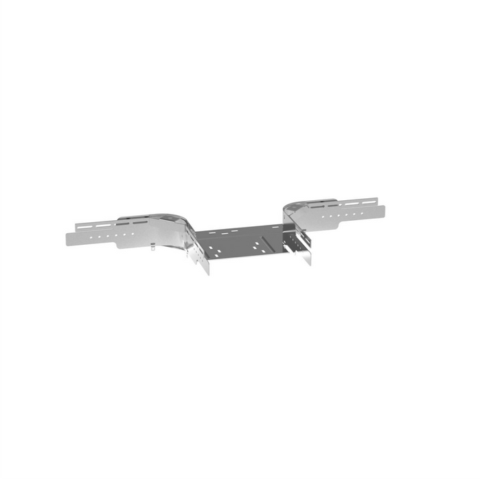 PANDUIT Formed Tee Fitting 4" x 12" | Electro Zinc